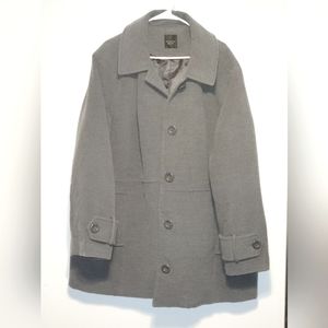 Braetan Gray 3xl Womans Pea-coat